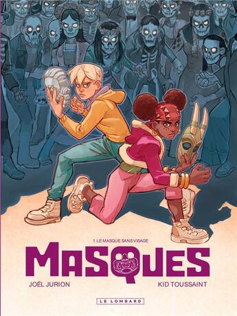 Couverture du livre « Masques Tome 1 : le masque sans visage » de Kid Toussaint et Joel Jurion aux éditions Lombard