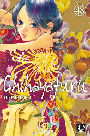 Couverture du livre « Chihayafuru Tome 48 » de Yuki Suetsugu aux éditions Pika