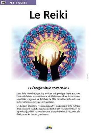 Couverture du livre « Le reiki » de  aux éditions Aedis