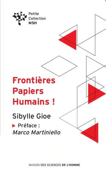 Couverture du livre « Frontières, papiers, humains ! banalité du mal et migration » de Sibylle Gioe aux éditions Pulg