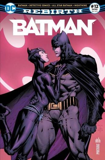 Couverture du livre « Batman rebirth n.12 : les fiancailles de Batman ! » de  aux éditions Urban Comics Press