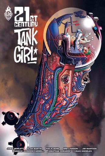 Couverture du livre « Tank Girl Tome 8 : 21st century » de Alan Martin et Jaimie Hewlet et Collectif aux éditions Ankama