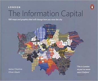 Couverture du livre « London: the information capital » de Cheshi James aux éditions Penguin Uk