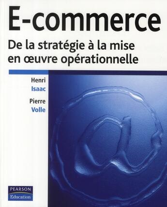 Couverture du livre « E-commerce » de Isaac/Voile aux éditions Pearson