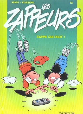 Couverture du livre « ZAPPE QUI PEUT » de Ernst Janssens aux éditions Dupuis