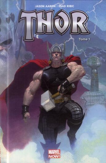 Couverture du livre « Thor t.1 » de Jason Aaron et Esad Ribic aux éditions Panini