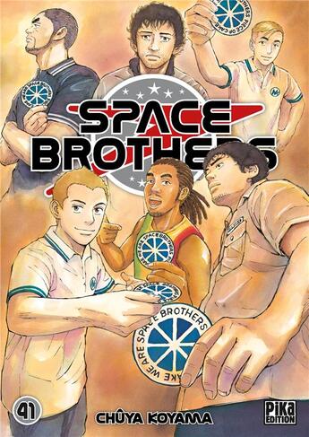 Couverture du livre « Space brothers Tome 41 » de Chuya Koyama aux éditions Pika