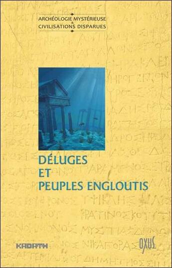 Couverture du livre « Déluges et peuples engloutis » de  aux éditions Oxus