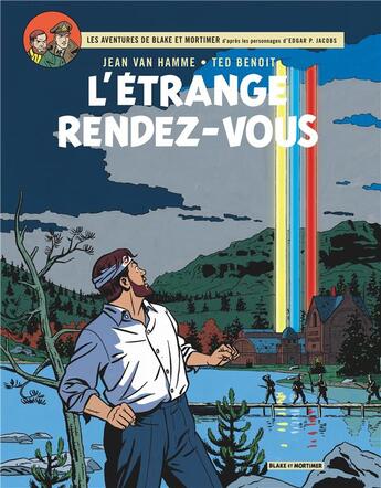 Couverture du livre « Blake et Mortimer Tome 15 : l'étrange rendez-vous » de Jean Van Hamme et Ted Benoit aux éditions Blake Et Mortimer