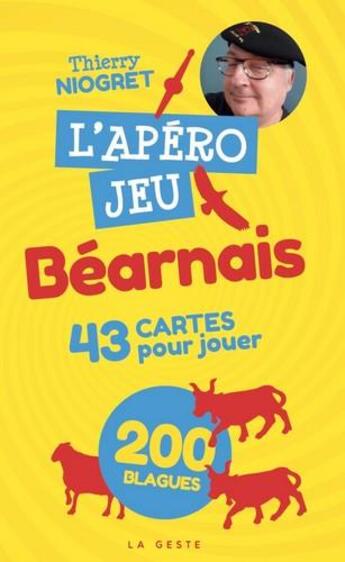 Couverture du livre « L'apéro jeu béarnais » de Thierry Niogret aux éditions Geste