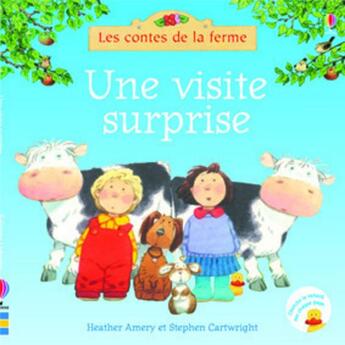 Couverture du livre « Une visite surprise » de Heather Amery aux éditions Usborne