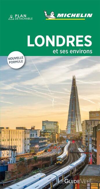 Couverture du livre « Le guide vert : Londres (édition 2019) » de Collectif Michelin aux éditions Michelin