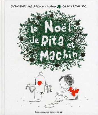 Couverture du livre « Le Noël de Rita et Machin » de Arrou-Vignod/Tallec aux éditions Gallimard-jeunesse