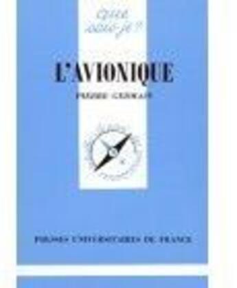 Couverture du livre « L'avionique » de Paul Germain aux éditions Que Sais-je ?