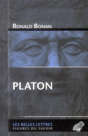 Couverture du livre « Platon » de Ronald Bonan aux éditions Belles Lettres