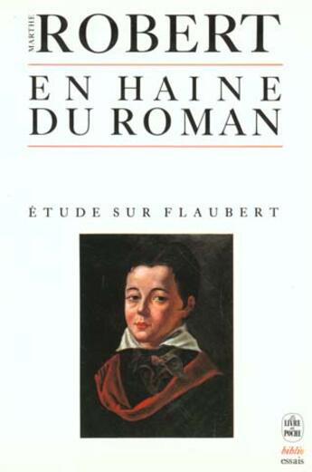 Couverture du livre « En haine du roman » de Robert-M aux éditions Le Livre De Poche