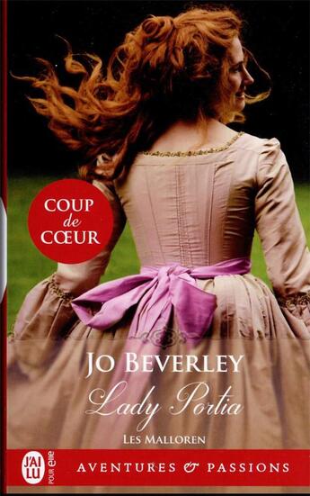 Couverture du livre « Les Malloren Tome 2 : Lady Portia » de Jo Beverley aux éditions J'ai Lu