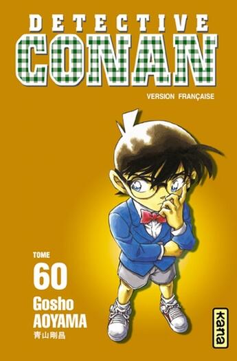 Couverture du livre « Détective Conan Tome 60 » de Gosho Aoyama aux éditions Kana