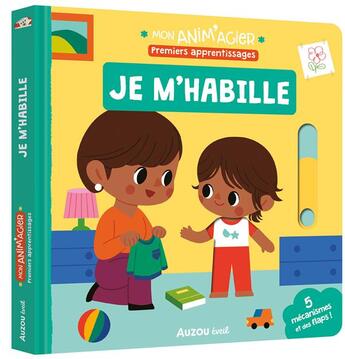 Couverture du livre « Anim'agier apprentissages - je m'habille » de  aux éditions Philippe Auzou