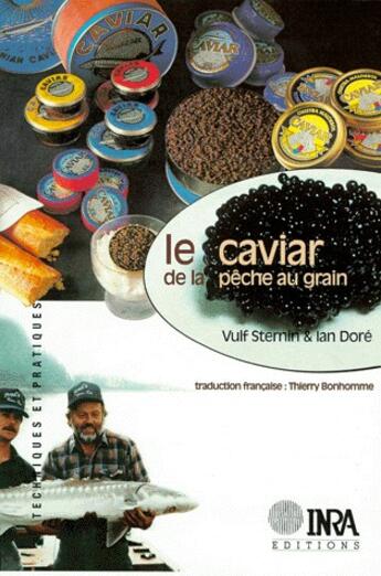 Couverture du livre « Le caviar - de la peche au grain » de Sternin/Dore aux éditions Quae