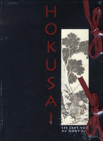 Couverture du livre « Hokusaï ; les cent vues du Mont Fuji » de Nelly Delay aux éditions Hazan