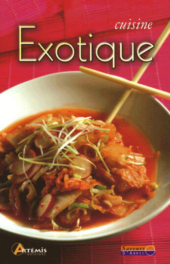 Couverture du livre « Cuisine exotique » de  aux éditions Artemis