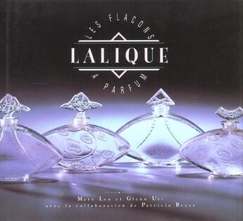 Couverture du livre « Lalique. les flacons a parfum » de Bayer/Utt aux éditions Bibliotheque Des Arts