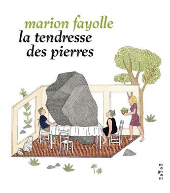 Couverture du livre « La tendresse des pierres » de Marion Fayolle aux éditions Magnani