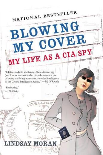 Couverture du livre « Blowing My Cover » de Moran Lindsay aux éditions Penguin Group Us