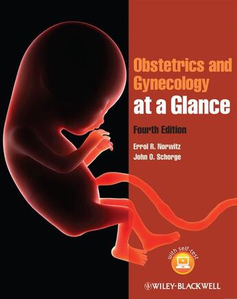 Couverture du livre « Obstetrics and Gynecology at a Glance » de Errol R. Norwitz et John O. Schorge aux éditions Wiley-blackwell