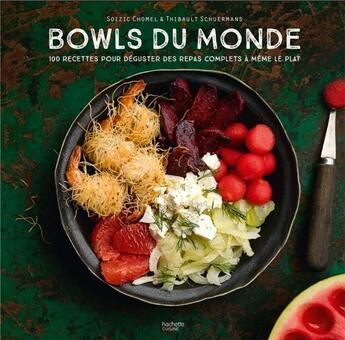 Couverture du livre « Bowls du monde » de Chomel De Varagnes aux éditions Hachette Pratique