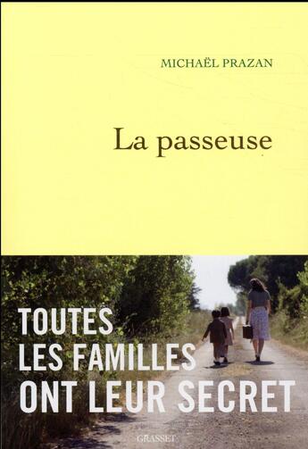 Couverture du livre « La passeuse » de Michael Prazan aux éditions Grasset Et Fasquelle