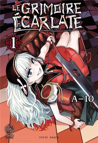 Couverture du livre « Le grimoire écarlate Tome 1 » de A-10 aux éditions Noeve Grafx