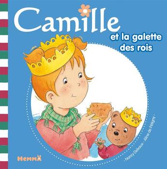 Couverture du livre « CAMILLE ; Camille T.26 ; Camille et la galette des rois » de Aline De Petigny et Nancy Delvaux aux éditions Hemma