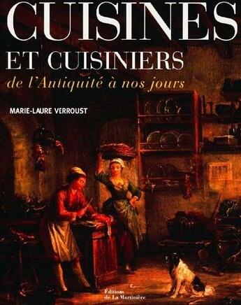 Couverture du livre « Cuisines Et Cuisiniers » de Jacques Verroust aux éditions La Martiniere