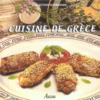 Couverture du livre « Cuisine de Grèce » de  aux éditions Philippe Auzou