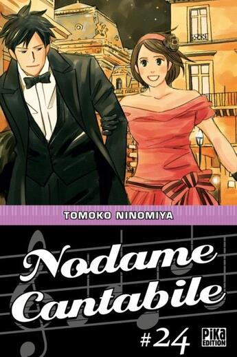 Couverture du livre « Nodame Cantabile Tome 24 » de Tomoko Ninomiya aux éditions Pika