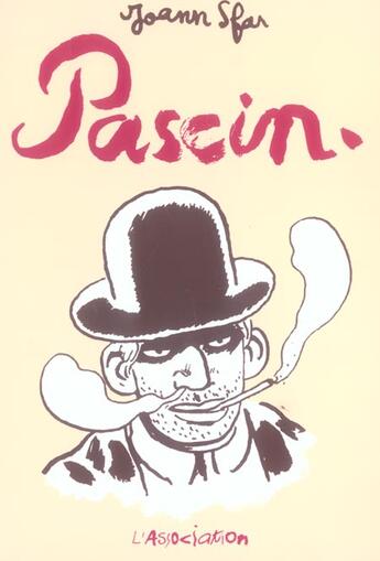 Couverture du livre « Pascin » de Joann Sfar aux éditions L'association