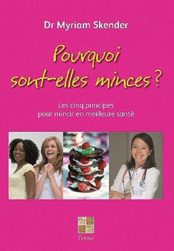 Couverture du livre « Pourquoi sont-elles minces ? » de Skender Myriam aux éditions Pictorus