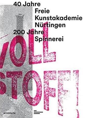 Couverture du livre « Voll stoff ! » de  aux éditions Arnoldsche