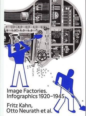 Couverture du livre « Image factories : infographics 1920-1945 fritz kahn otto neurath et al. » de  aux éditions Spector Books