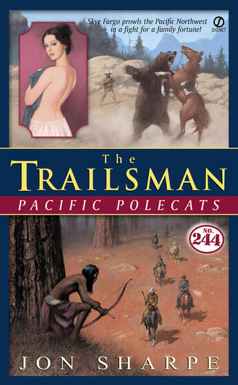 Couverture du livre « The Trailsman #244: Pacific Polecats » de Sharpe Jon aux éditions Penguin Group Us