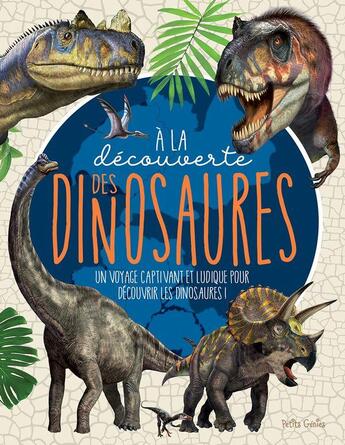 Couverture du livre « À la découverte des dinosaures » de Fortin/Cote aux éditions Shoebox Media