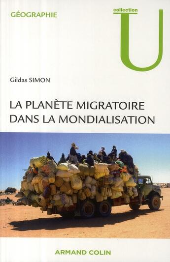 Couverture du livre « La planète migratoire dans la mondialisation » de Simon-G aux éditions Armand Colin