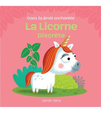 Couverture du livre « La licorne discrète » de Christophe Boncens aux éditions Beluga