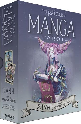 Couverture du livre « Mystique manga tarot » de Rann et Barbara Moore aux éditions Editions Intuitives