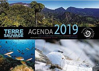 Couverture du livre « Agenda terre sauvage (édition 2019) » de  aux éditions Milan