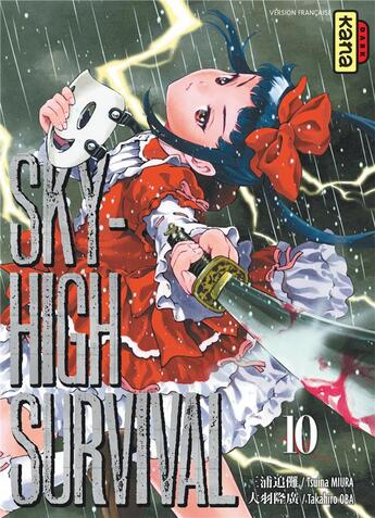 Couverture du livre « Sky-high survival Tome 10 » de Tsuina Miura et Takahiro Oba aux éditions Kana