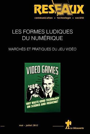 Couverture du livre « REVUE RESEAUX n.30 : formes ludiques du numérique » de Revue Reseaux aux éditions La Decouverte