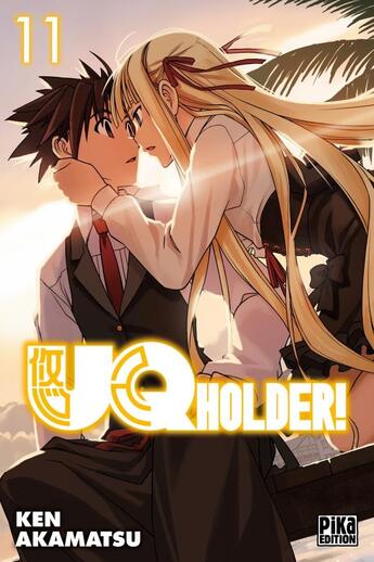 Couverture du livre « UQ holder ! Tome 11 » de Ken Akamatsu aux éditions Pika